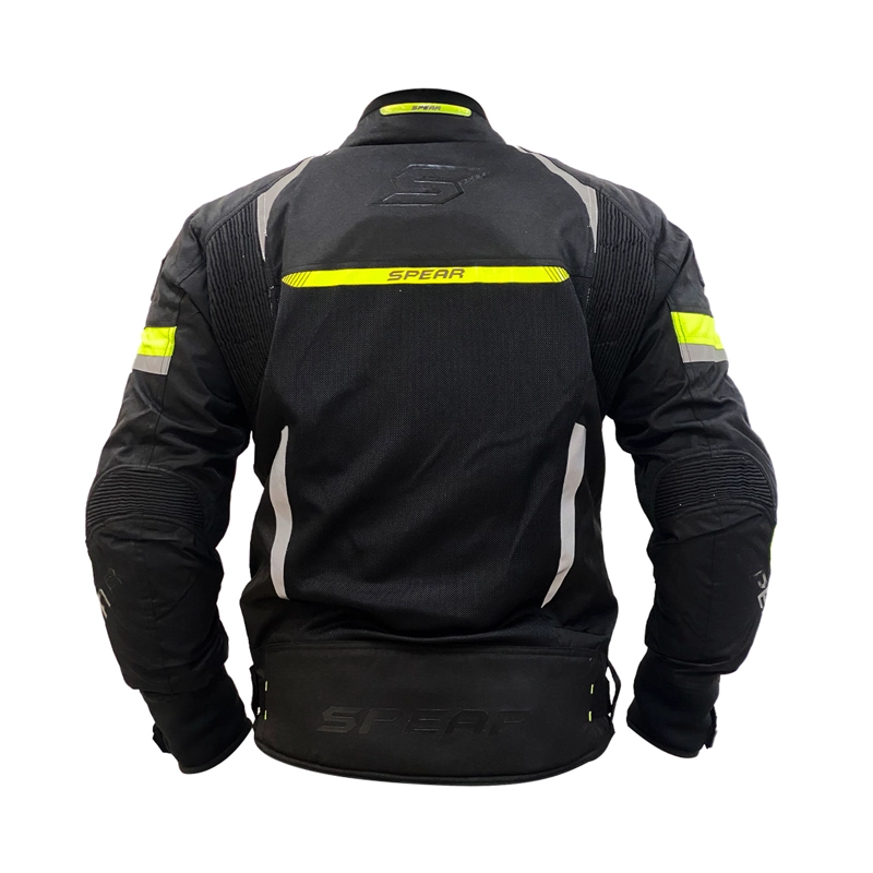 CHAQUETA DE MOTO SPEAR MIF RIDER AMARILLO - 3
