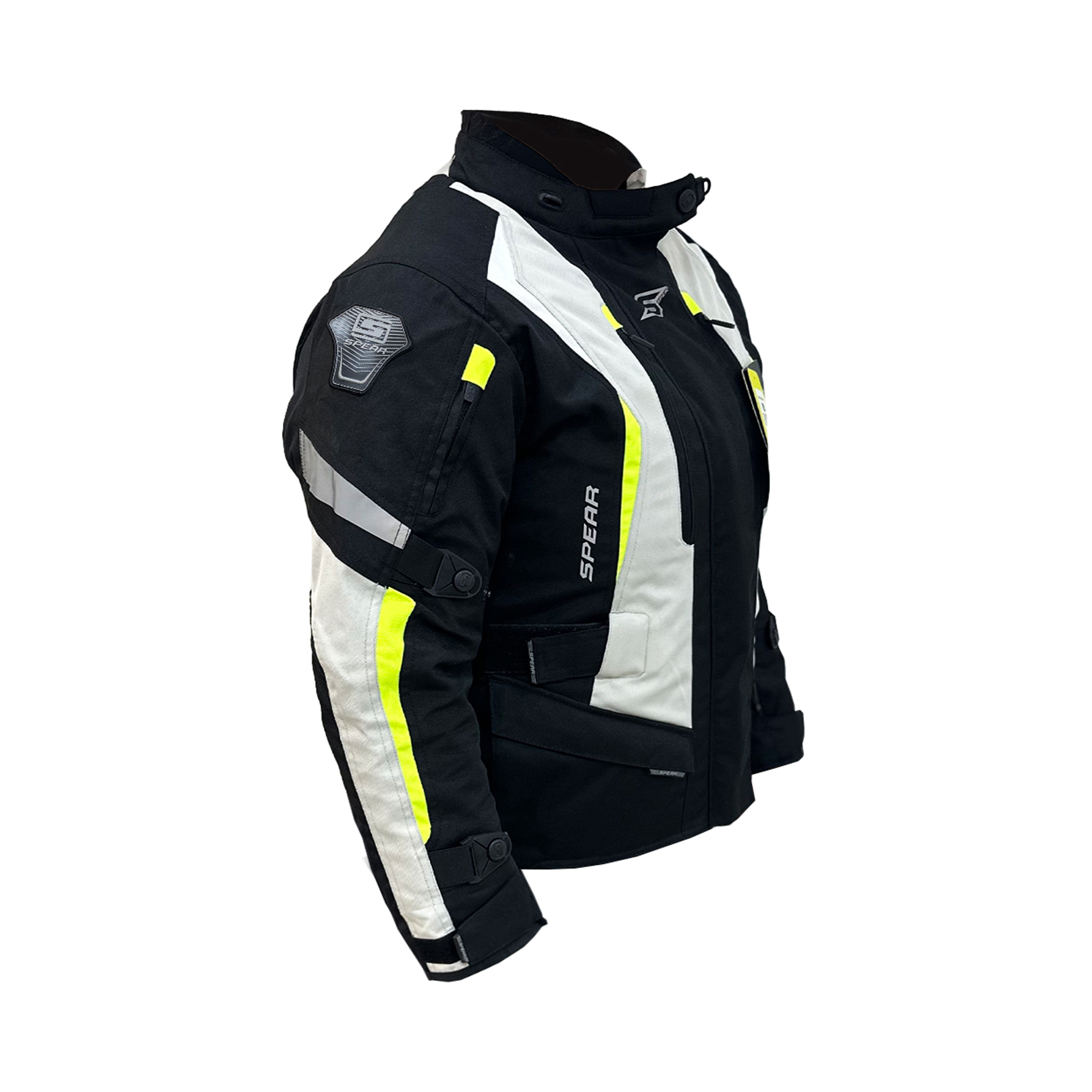 CHAQUETA DE MOTO SPEAR MFT BULLET PERLA - 2