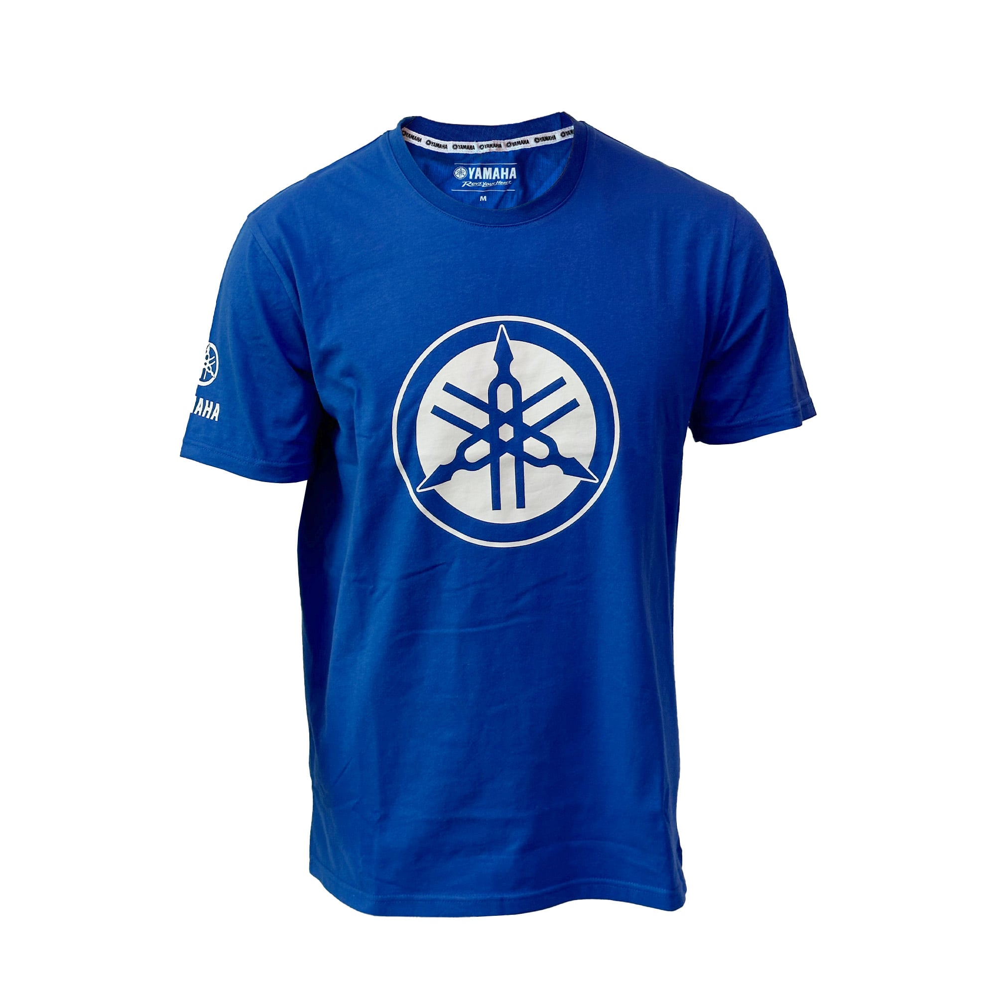 POLERA DE HOMBRE MANGA CORTA YAMAHA DIAPASON AZUL - 1