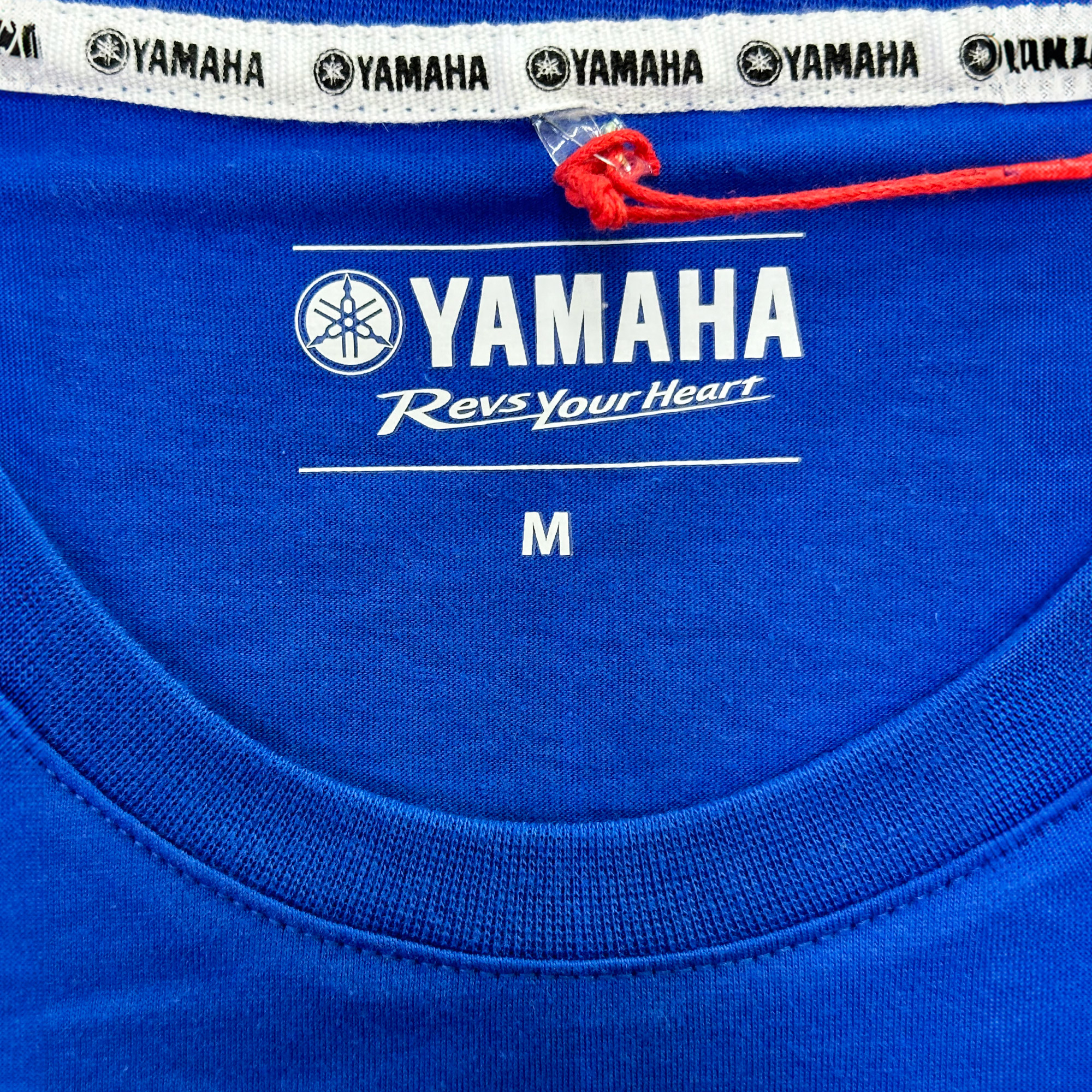 POLERA DE HOMBRE MANGA CORTA YAMAHA DIAPASON AZUL - 4