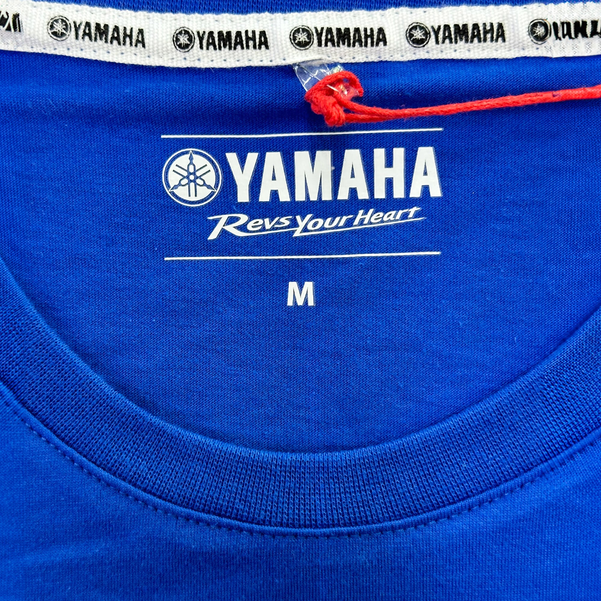 POLERA DE HOMBRE MANGA CORTA YAMAHA DIAPASON AZUL - 4