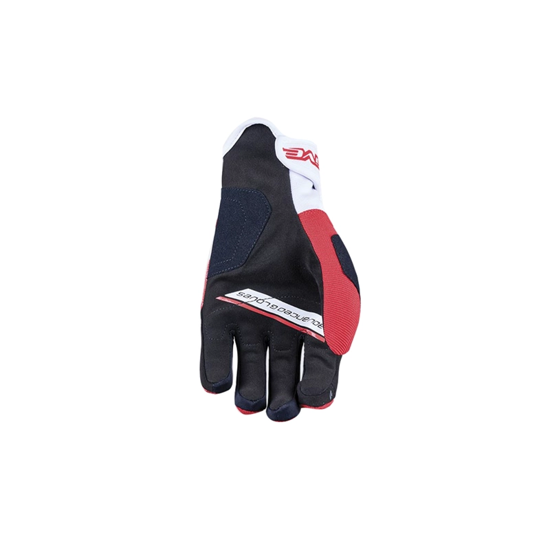 GUANTES MOTO FIVE E3 EVO BLANCO/ROJO - 3