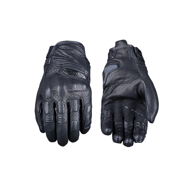 GUANTES MOTO FIVE SPORT CITY EVO NEGRO - 1