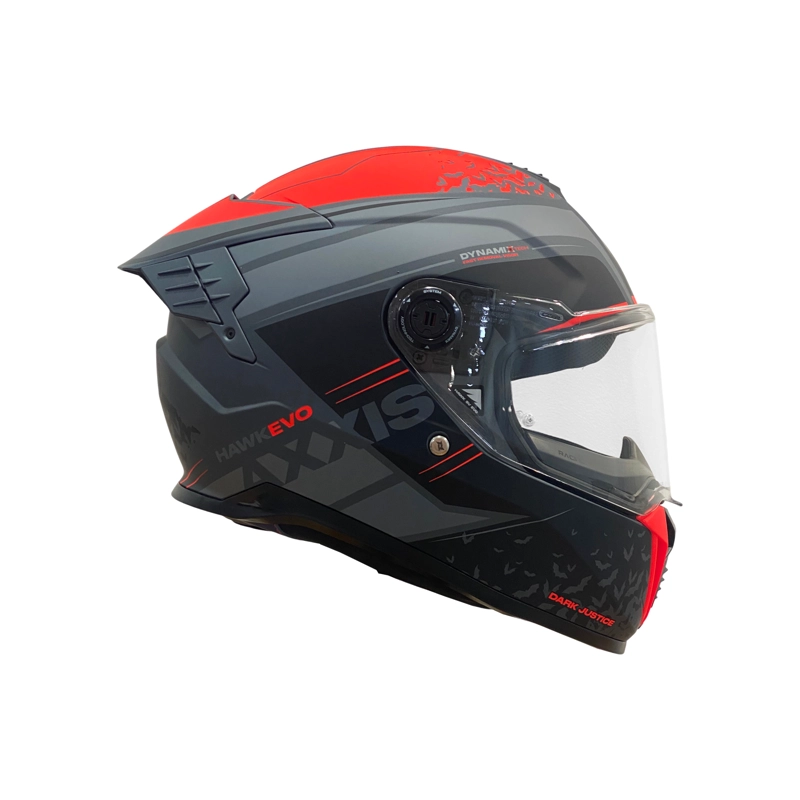 CASCO INTEGRAL AXXIS HAWK SV EVO DARK JUSTICE CE 22.06 - 4