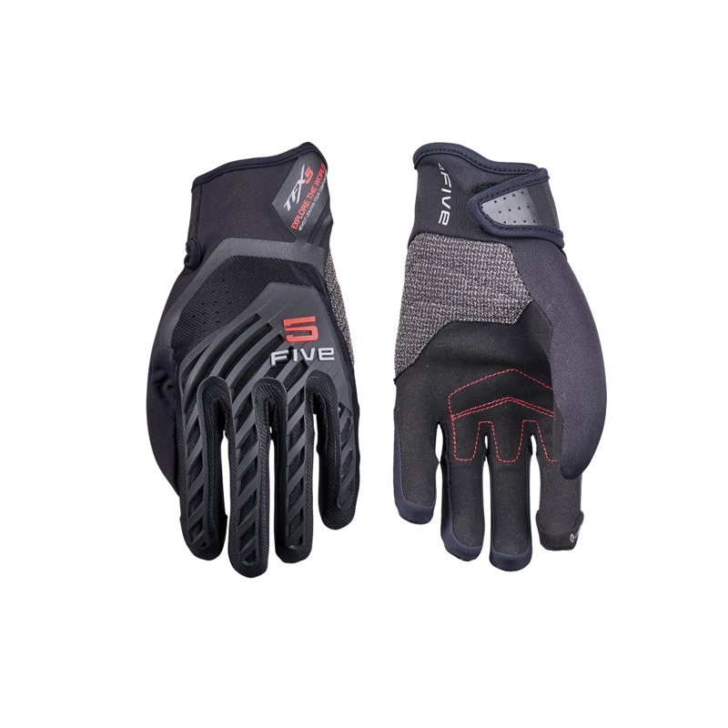 GUANTE MOTO TRAIL FIVE TFX5 NEGRO L