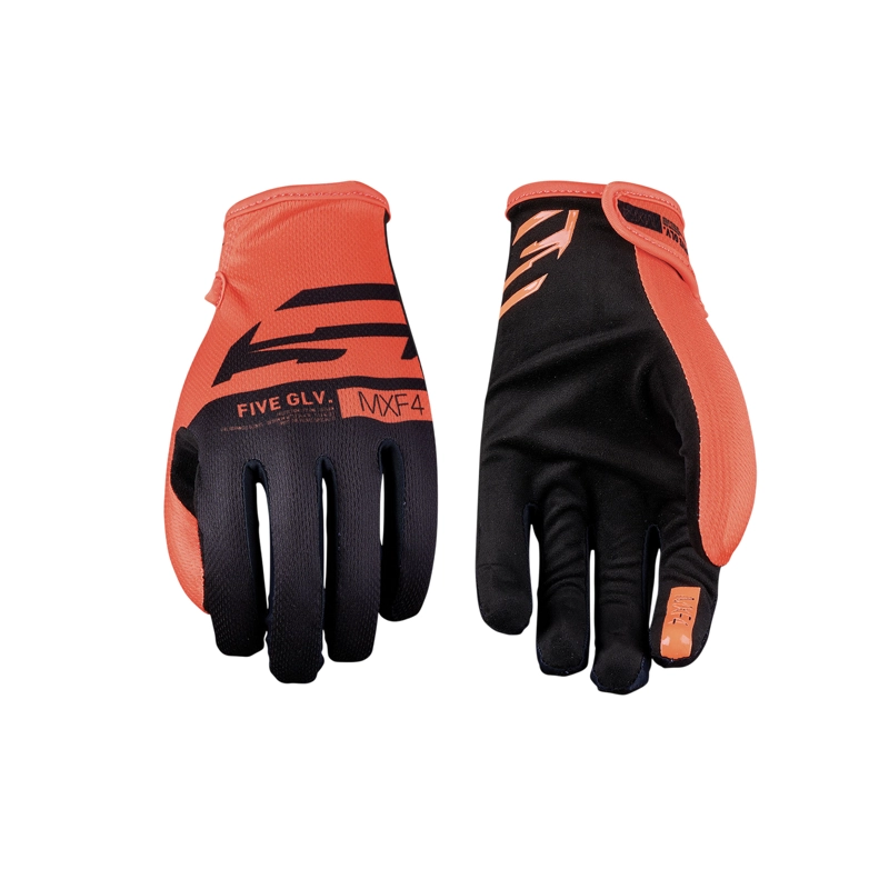 GUANTE MOTOCROSS FIVE MXF4 NARANJA - 1