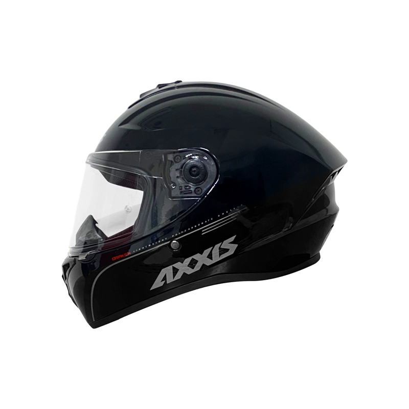 CASCO INTEGRAL AXXIS DRAKEN NEGRO BRILLANTE - 3