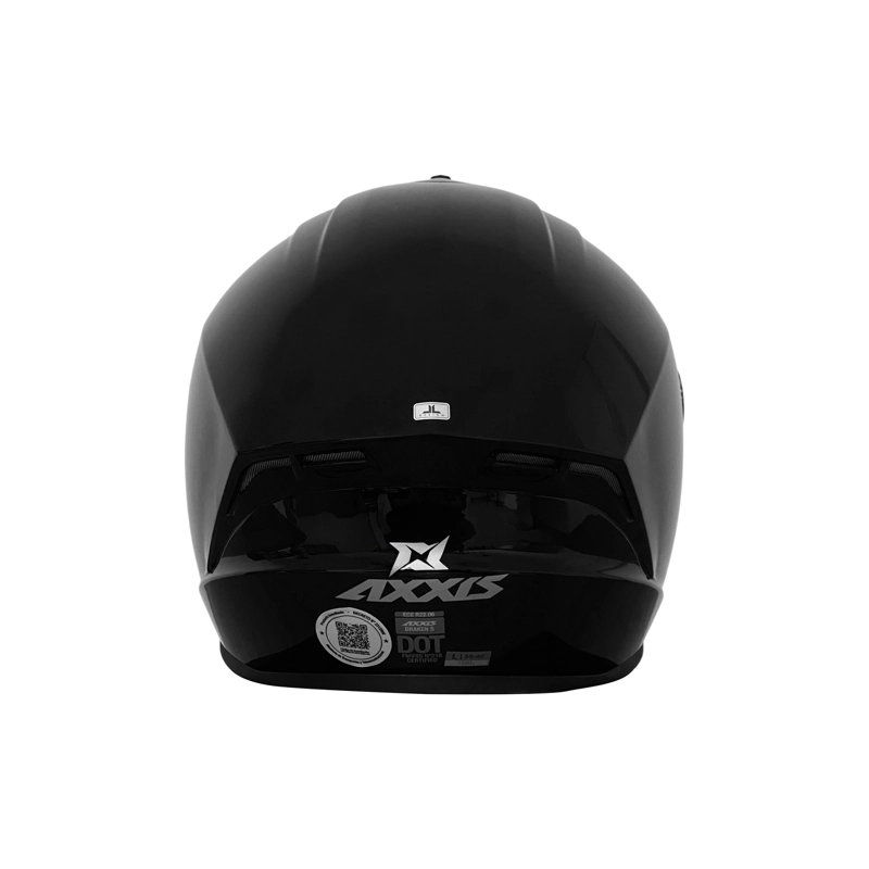 CASCO INTEGRAL AXXIS DRAKEN NEGRO BRILLANTE - 6
