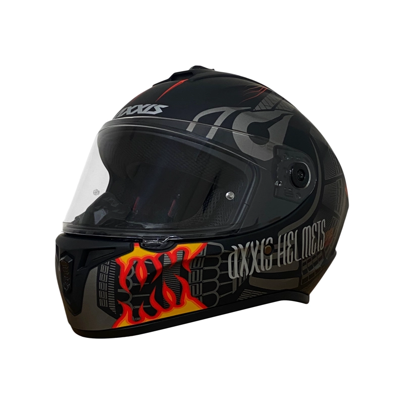 CASCO INTEGRAL AXXIS DRAKEN MAORI DEVIL - 1