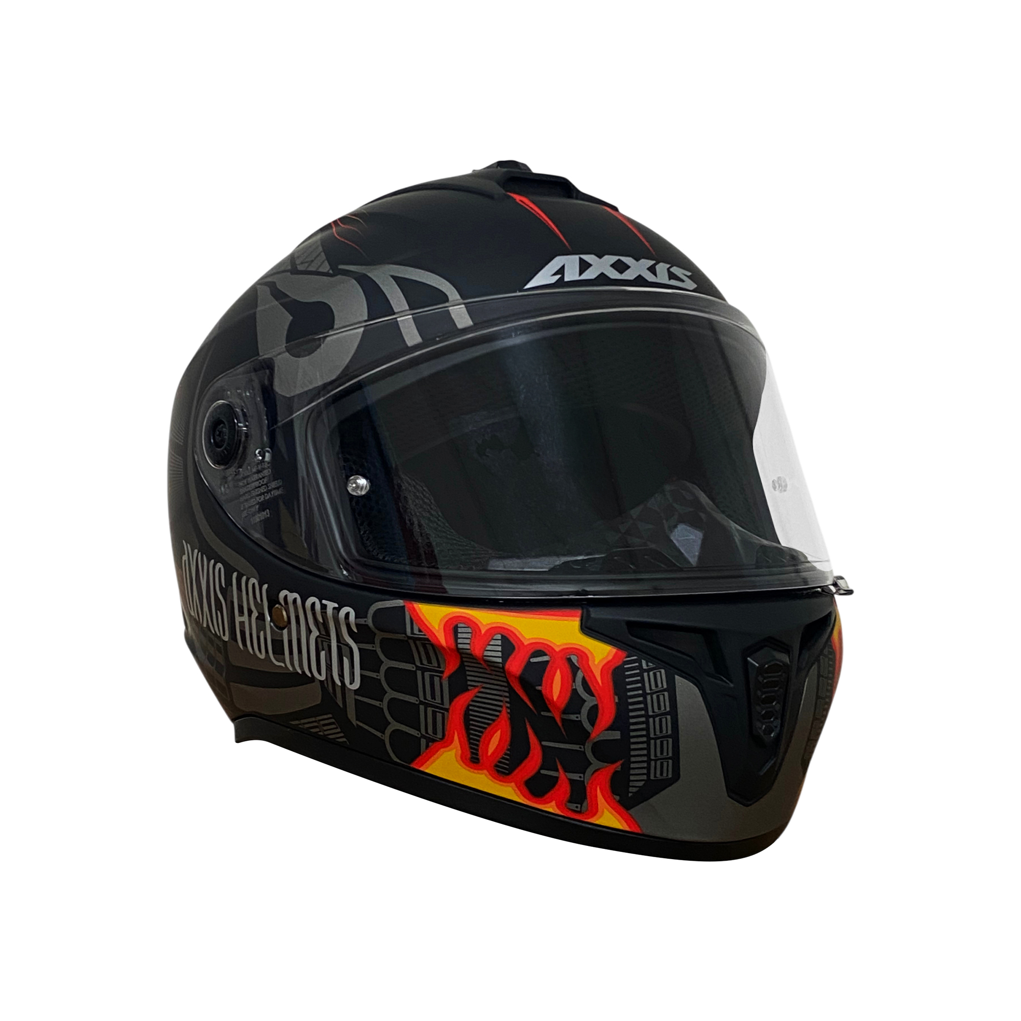 CASCO INTEGRAL AXXIS DRAKEN MAORI DEVIL - 3