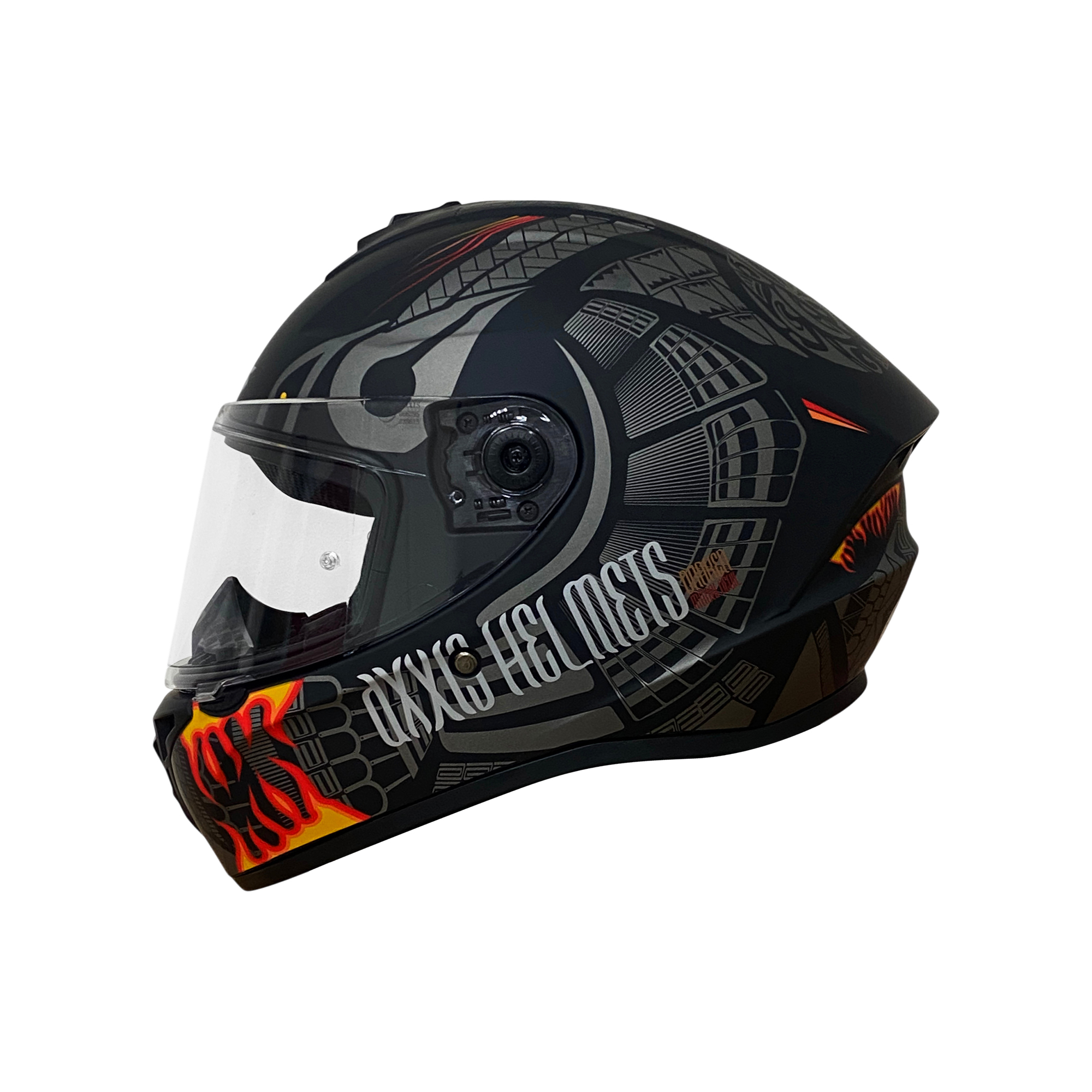 CASCO INTEGRAL AXXIS DRAKEN MAORI DEVIL - 4