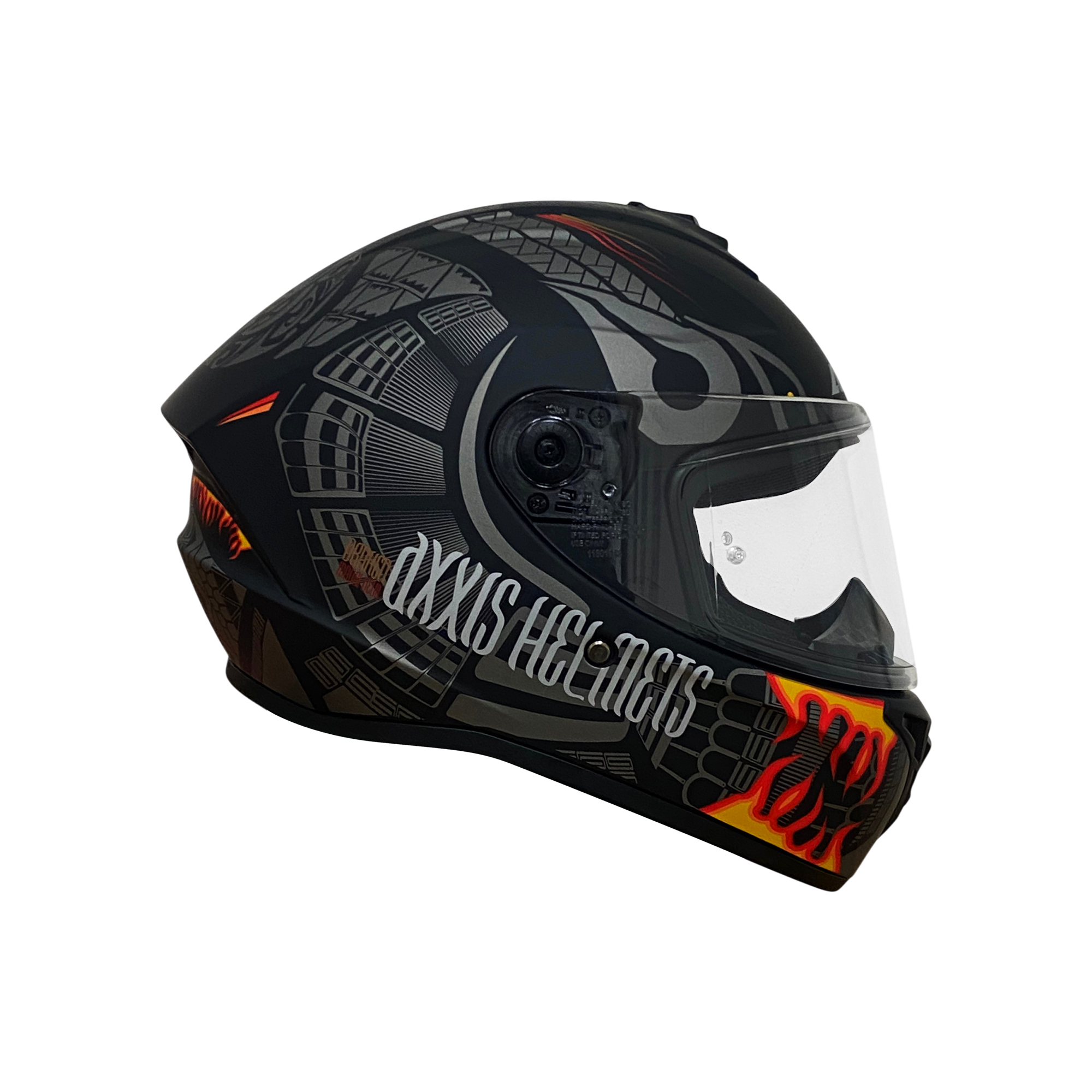 CASCO INTEGRAL AXXIS DRAKEN MAORI DEVIL - 5