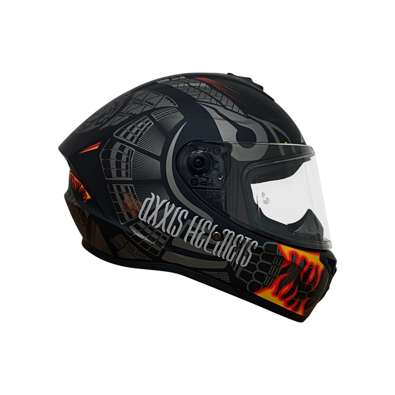CASCO INTEGRAL AXXIS DRAKEN MAORI DEVIL - 5