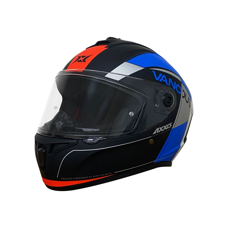 CASCO INTEGRAL AXXIS DRAKEN VANCOUVER MATE NEGRO - 1