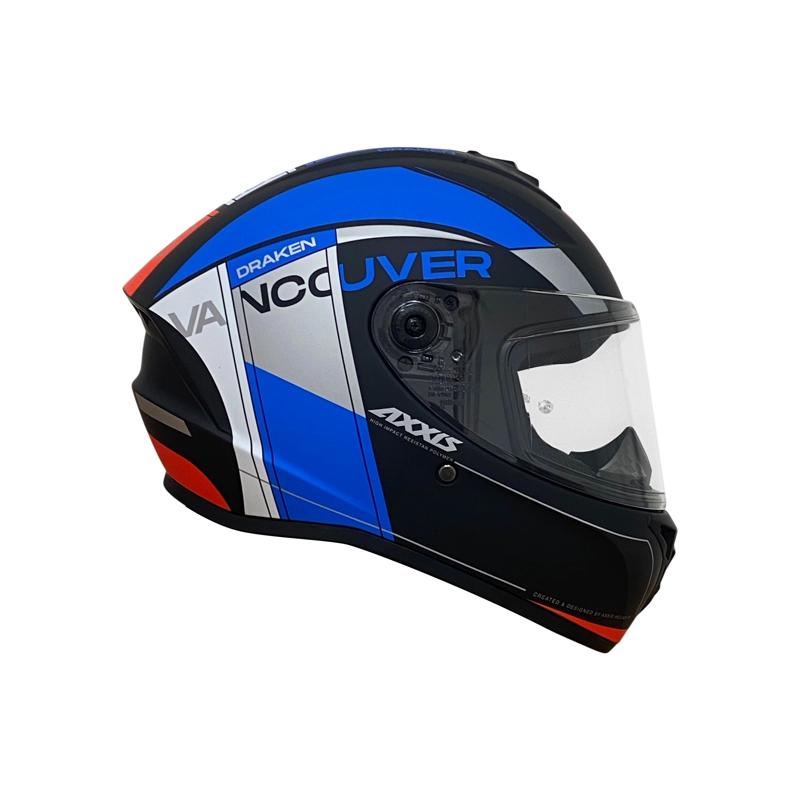 CASCO INTEGRAL AXXIS DRAKEN VANCOUVER MATE NEGRO - 5