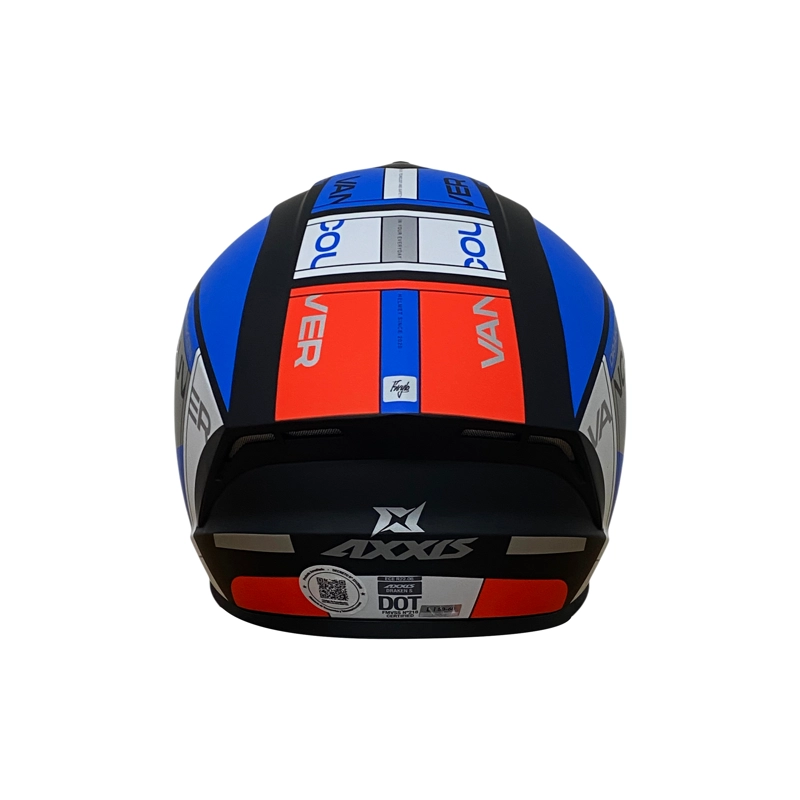 CASCO INTEGRAL AXXIS DRAKEN VANCOUVER MATE NEGRO - 6