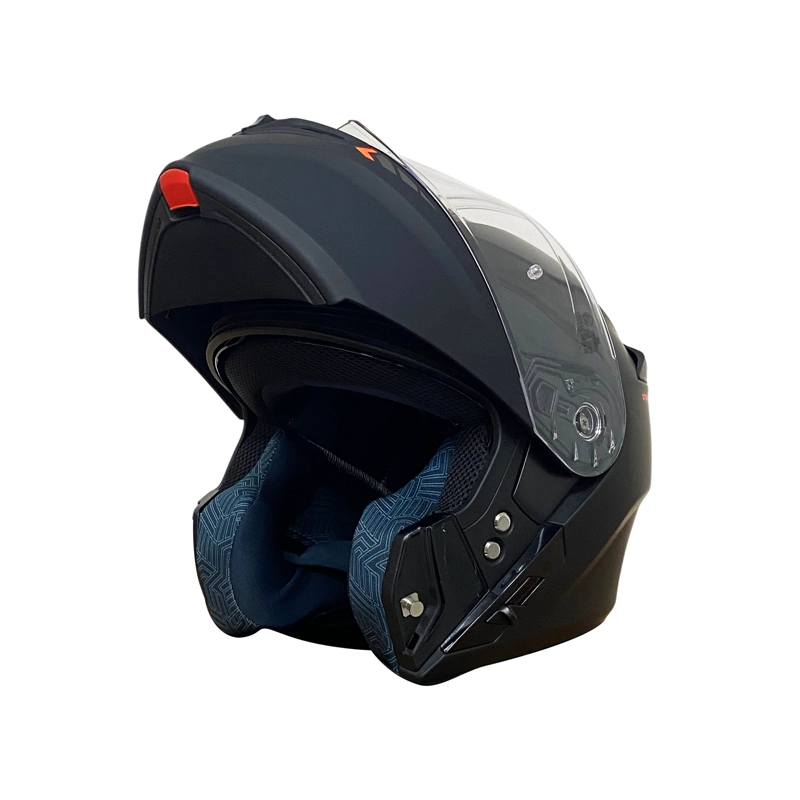 CASCO ABATIBLE AXXIS STORM NEGRO MATE - 2