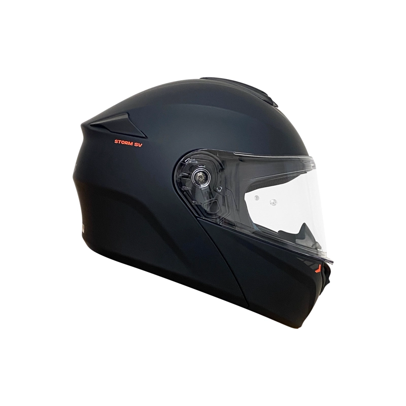 CASCO ABATIBLE AXXIS STORM NEGRO MATE - 7