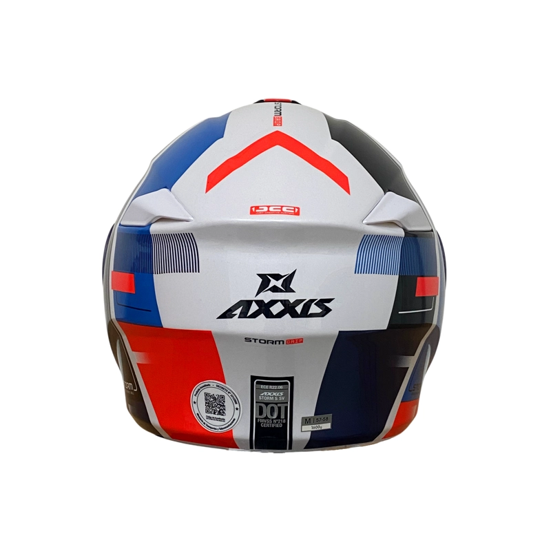 CASCO ABATIBLE AXXIS STORM GRIP - 8