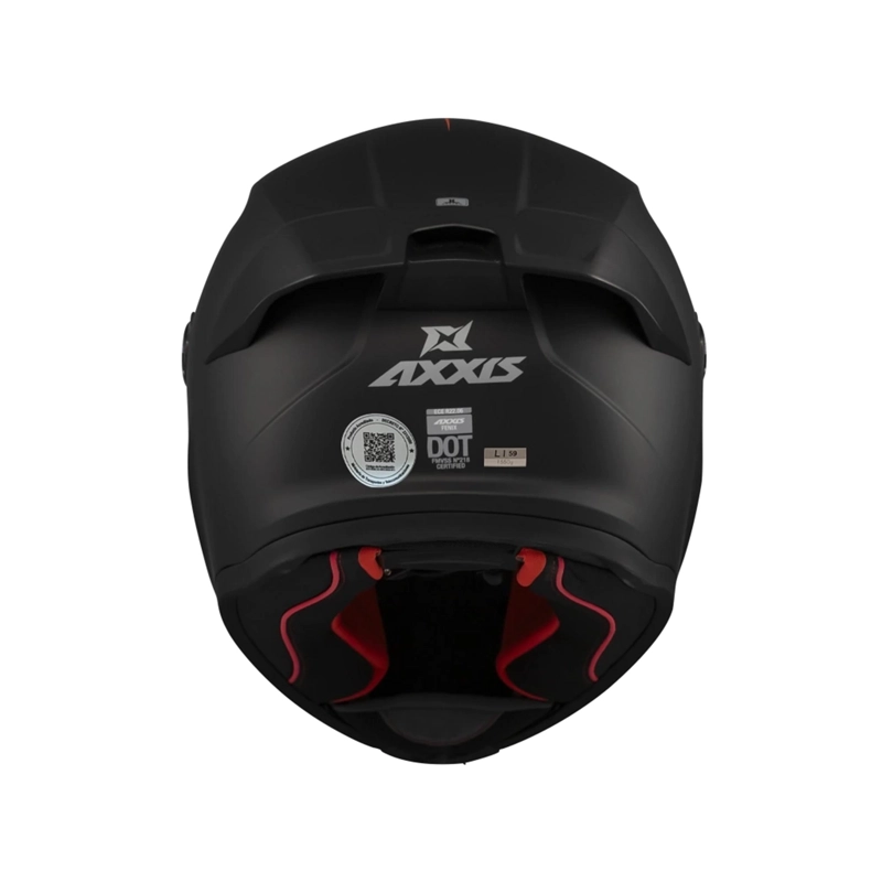 CASCO INTEGRAL AXXIS FENIX NEGRO MATE - 5