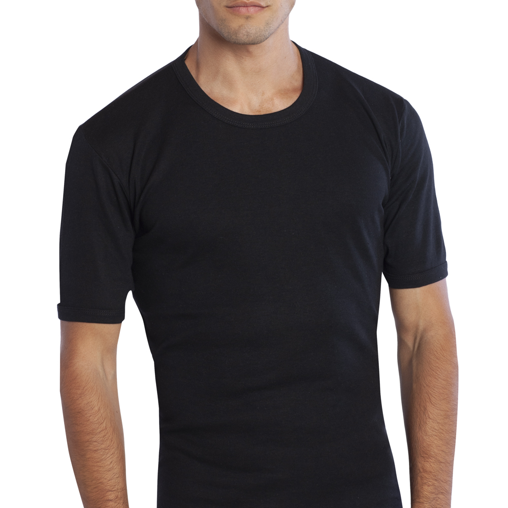 CAMISETA ALGODÓN CUELLO POLO - 1