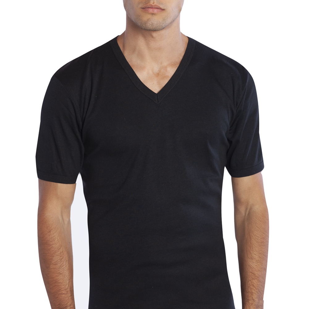 CAMISETA ALGODÓN MANGA CORTA - 1