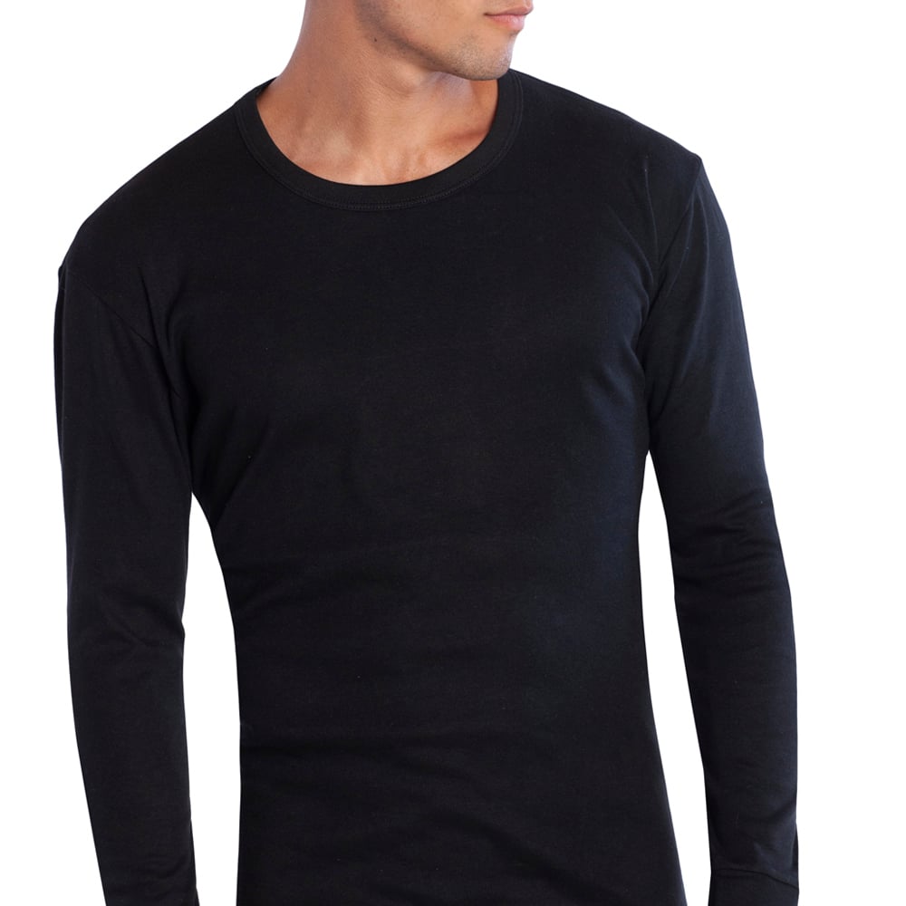 CAMISETA M/LARGA CUELLO POLO HOMBRE ALGODÓN - 1
