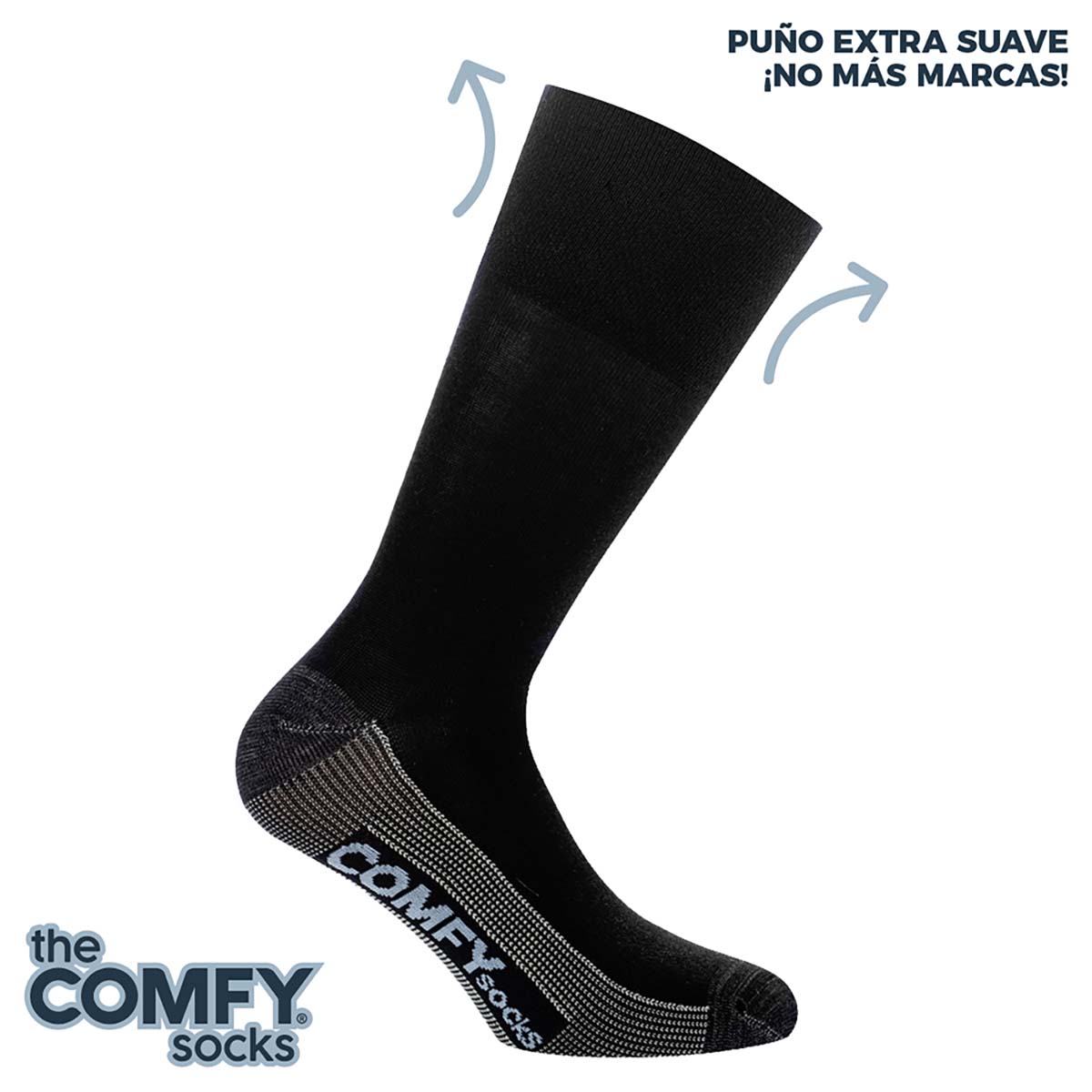 CALCETÍN HOMBRE MONARCH COMFY COBRE LISO - 2