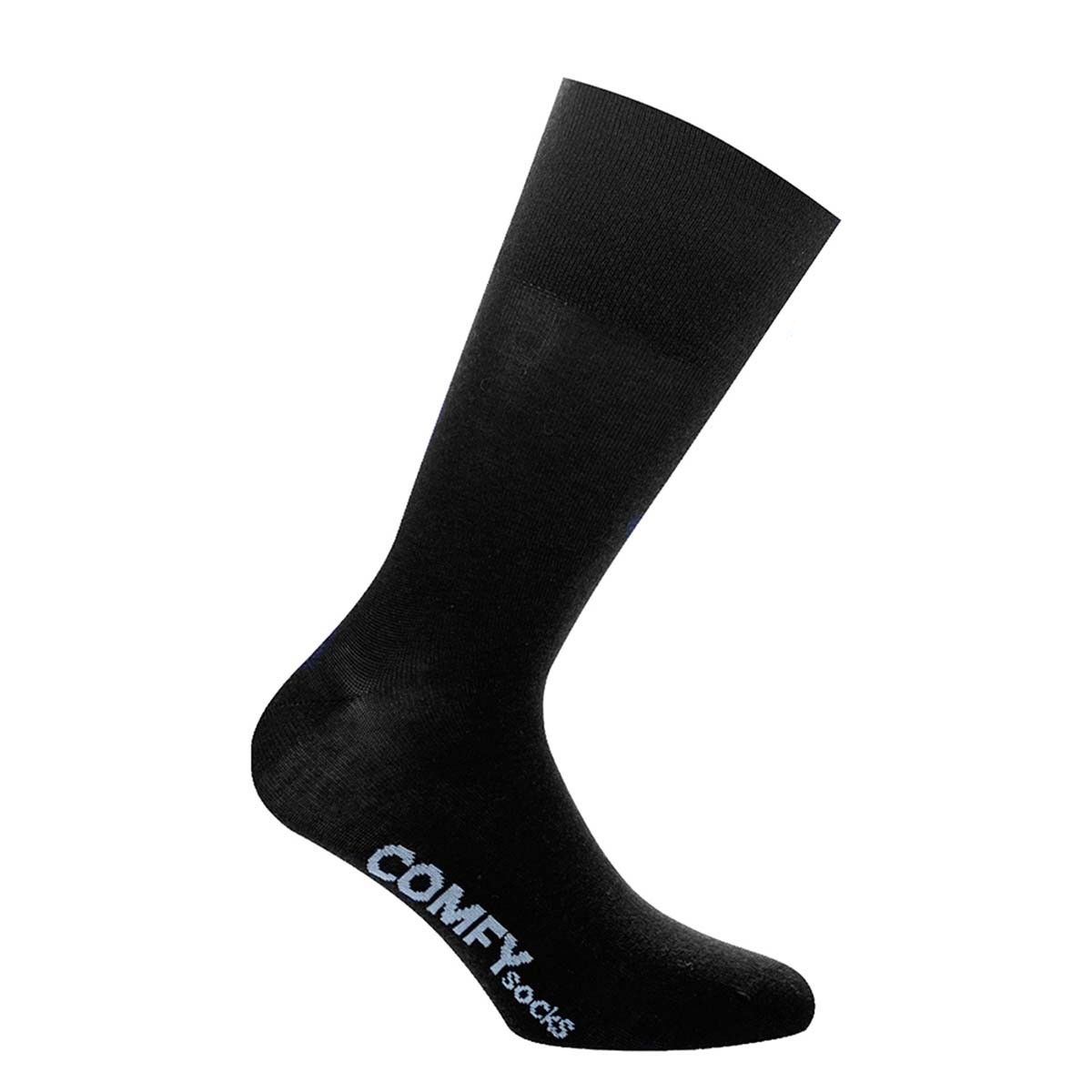 CALCETÍN HOMBRE MONARCH COMFY BAMBOO LISO AZUL - 1