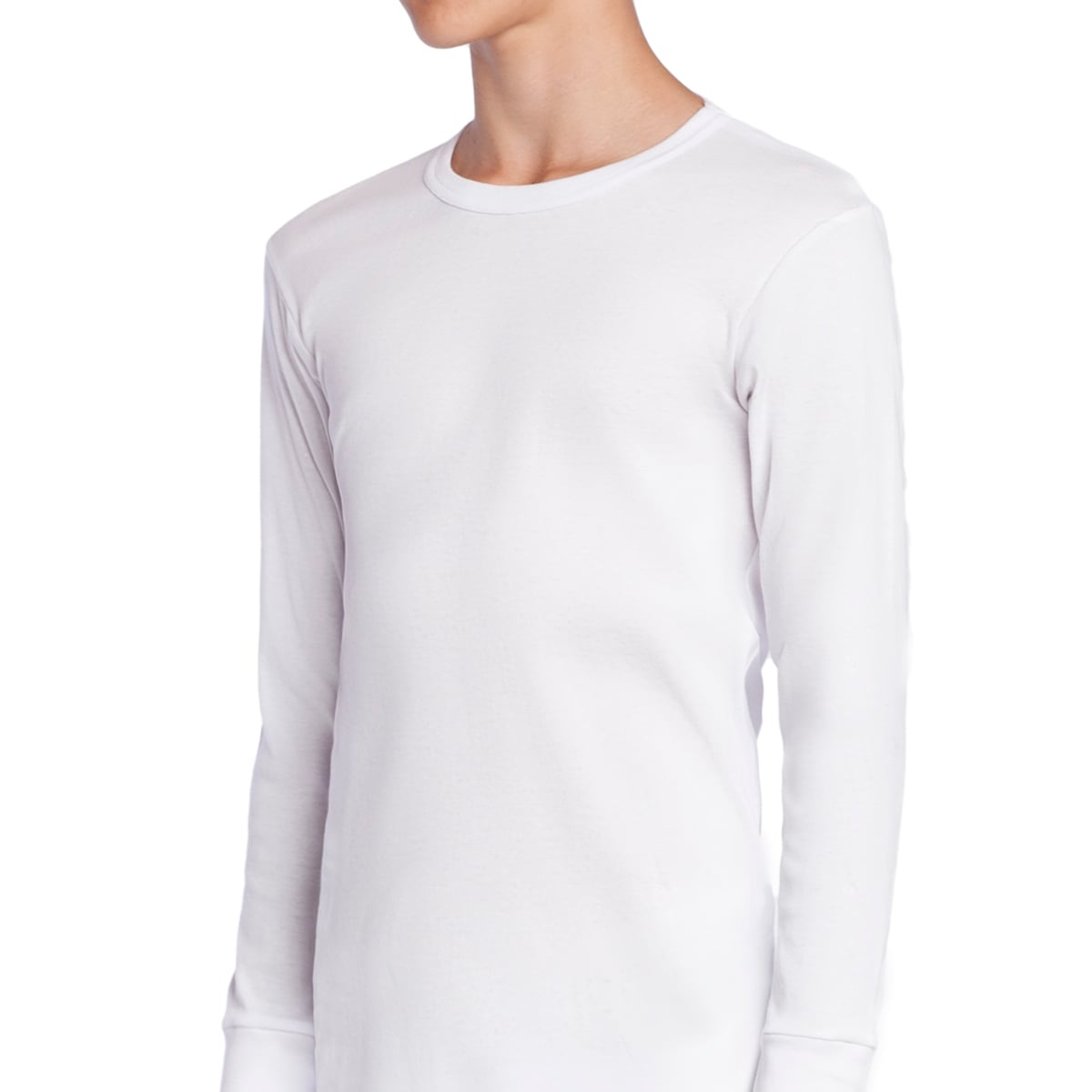 CAMISETA MANGA LARGA ALGODÓN NIÑO TAIS BLANCO CUELLO POLO LOLO - 1