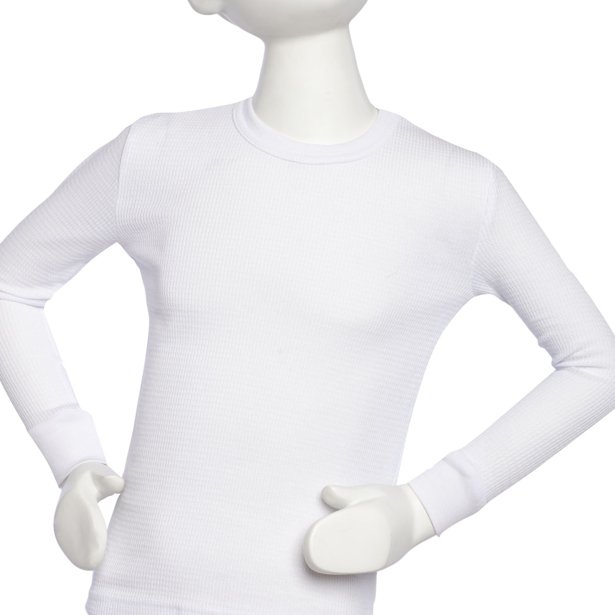 CAMISETA ALGODÓN NIÑO TAIS BLANCO TÉRMICA TEJIDO PANAL JUVENIL JUV - 1