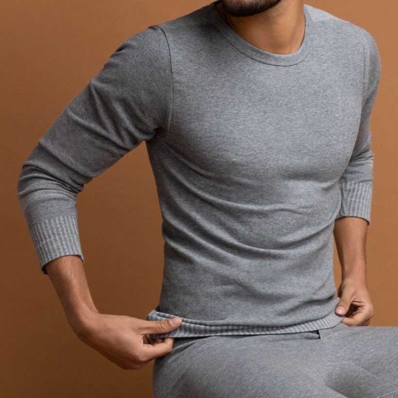 CAMISETA TÉRMICA MANGA LARGA CUELLO POLO MICROFIBRA SEAMLESS - 2