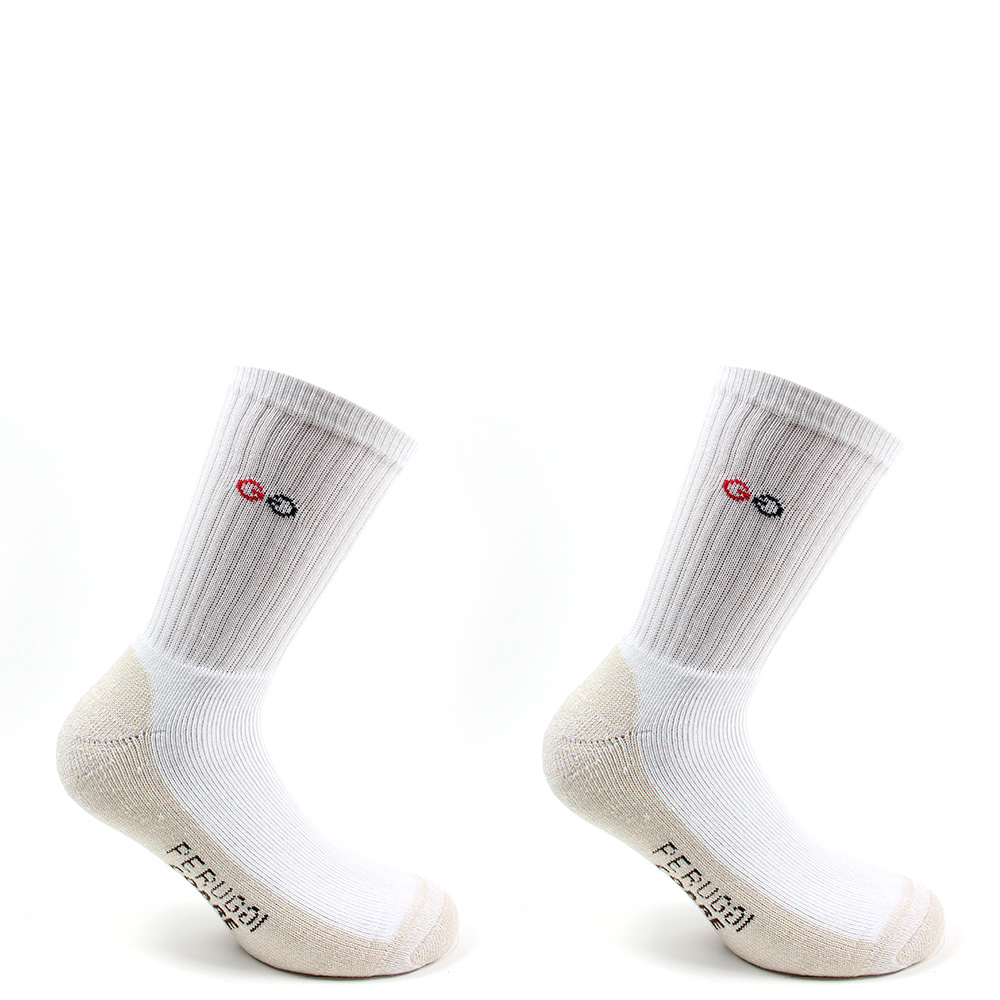 PACK X2 PARES DE CALCETINES HOMBRE PERUGGI COBRE + ALGODÓN DEPORTIVO LARGO 3/4 - 1