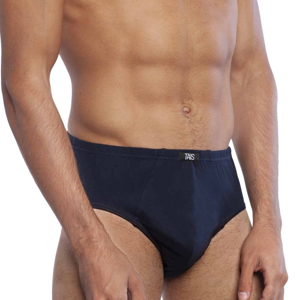 BIPACK CALZONCILLOS HOMBRE TAIS SLIP CLÁSICO ALGODÓN - 1