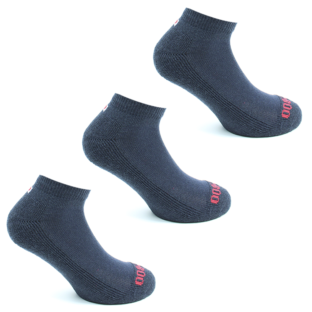 PACK X3 PARES CALCETINES HOMBRE PERUGGI BAMBOO DEPORTIVO LARGO 0/4 - 1
