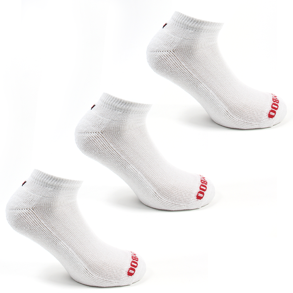 PACK X3 PARES CALCETINES HOMBRE PERUGGI BAMBOO DEPORTIVO LARGO 0/4