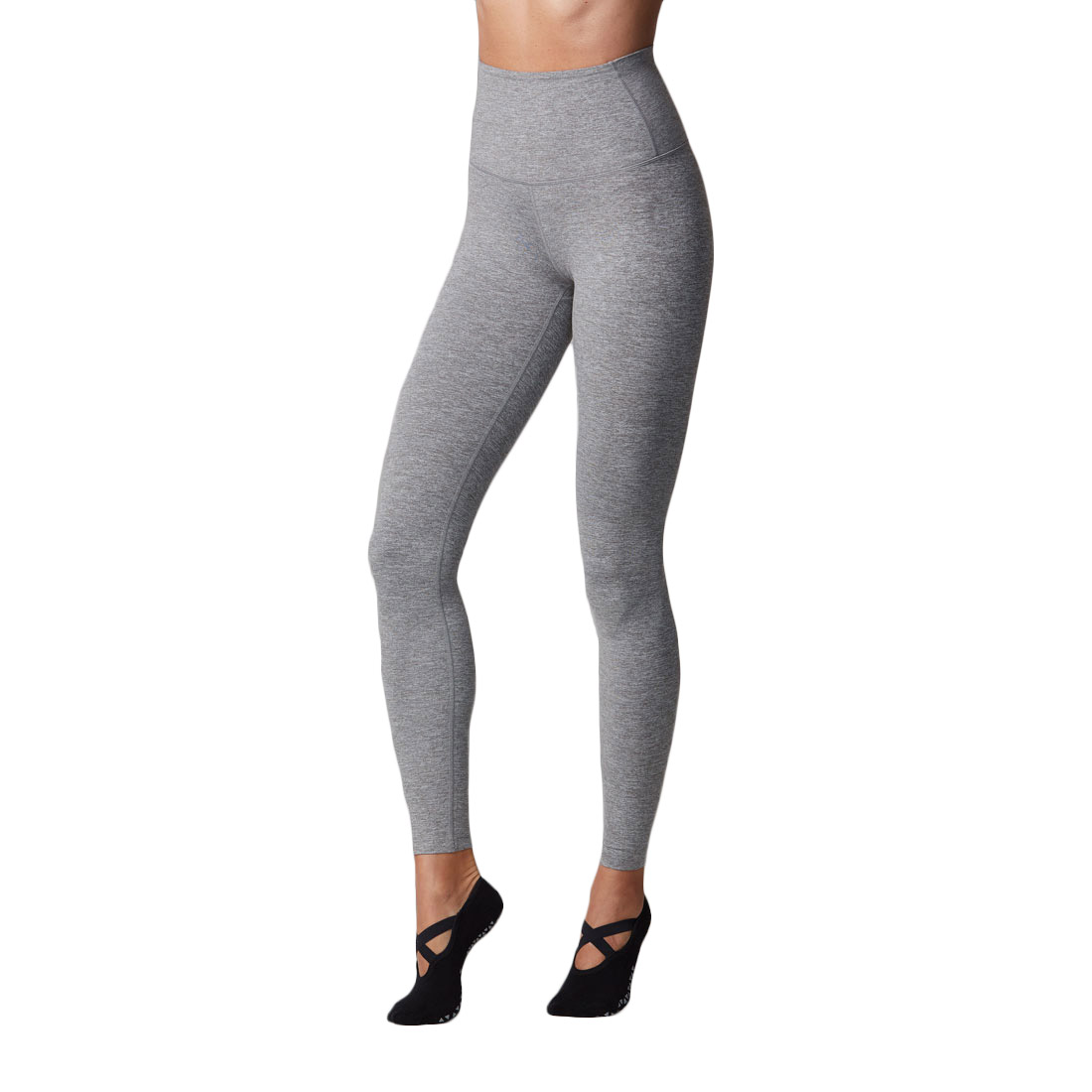 CALZA MUJER TAVI GRIS HIGH WAISTED TIGHT - 1