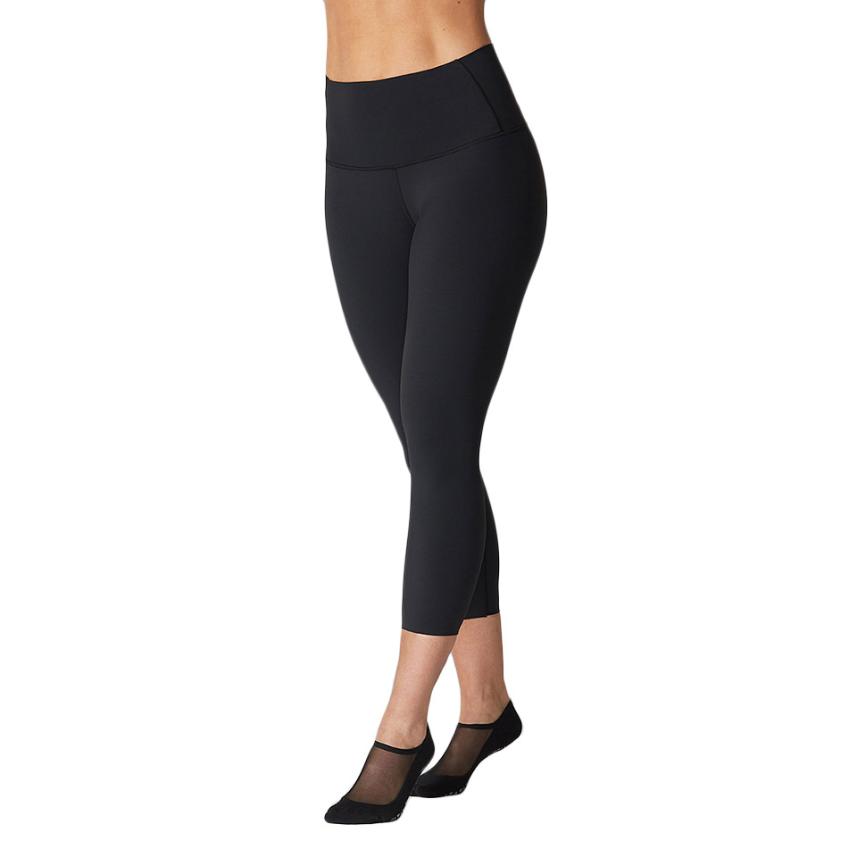 HIGH WAISTED CAPRI EBONY - 1