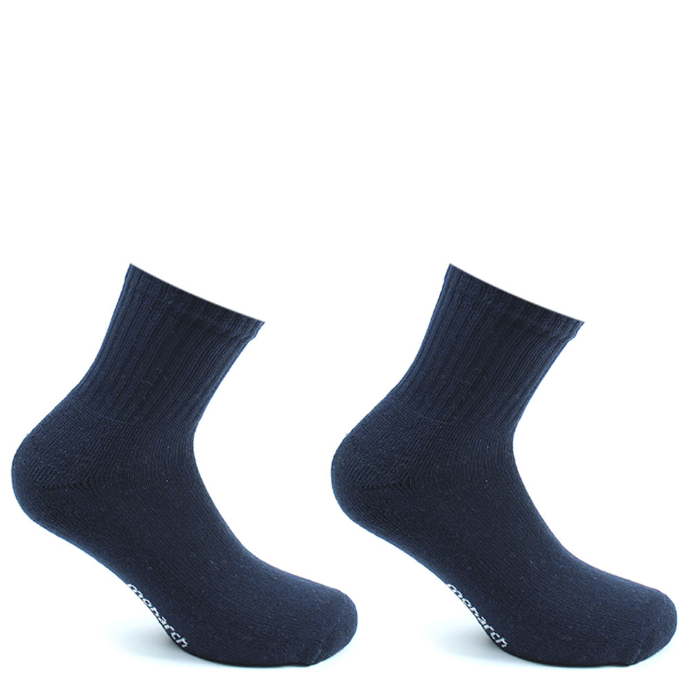 PACK X2 PARES DE CALCETINES HOMBRE MONARCH ALGODÓN DEPORTIVO LISO - 1