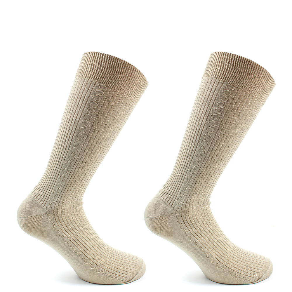 PACK X2 PARES DE CALCETINES HOMBRE MONARCH HILO BORLON - 1