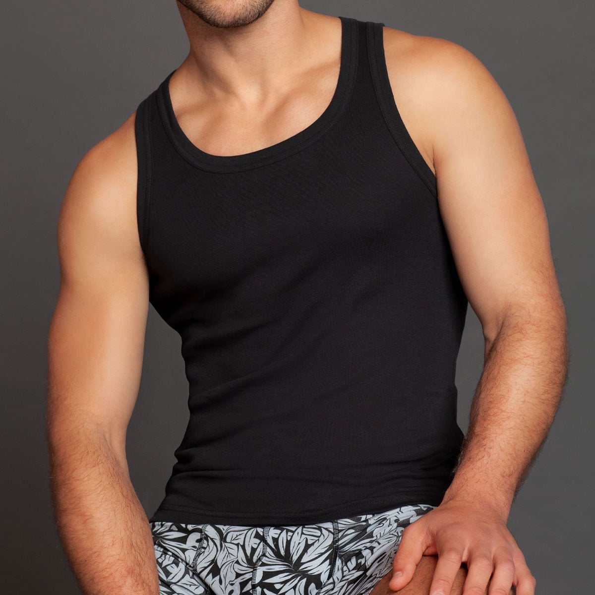 CAMISETA ALGODÓN MUSCULOSA HOMBRE - 2