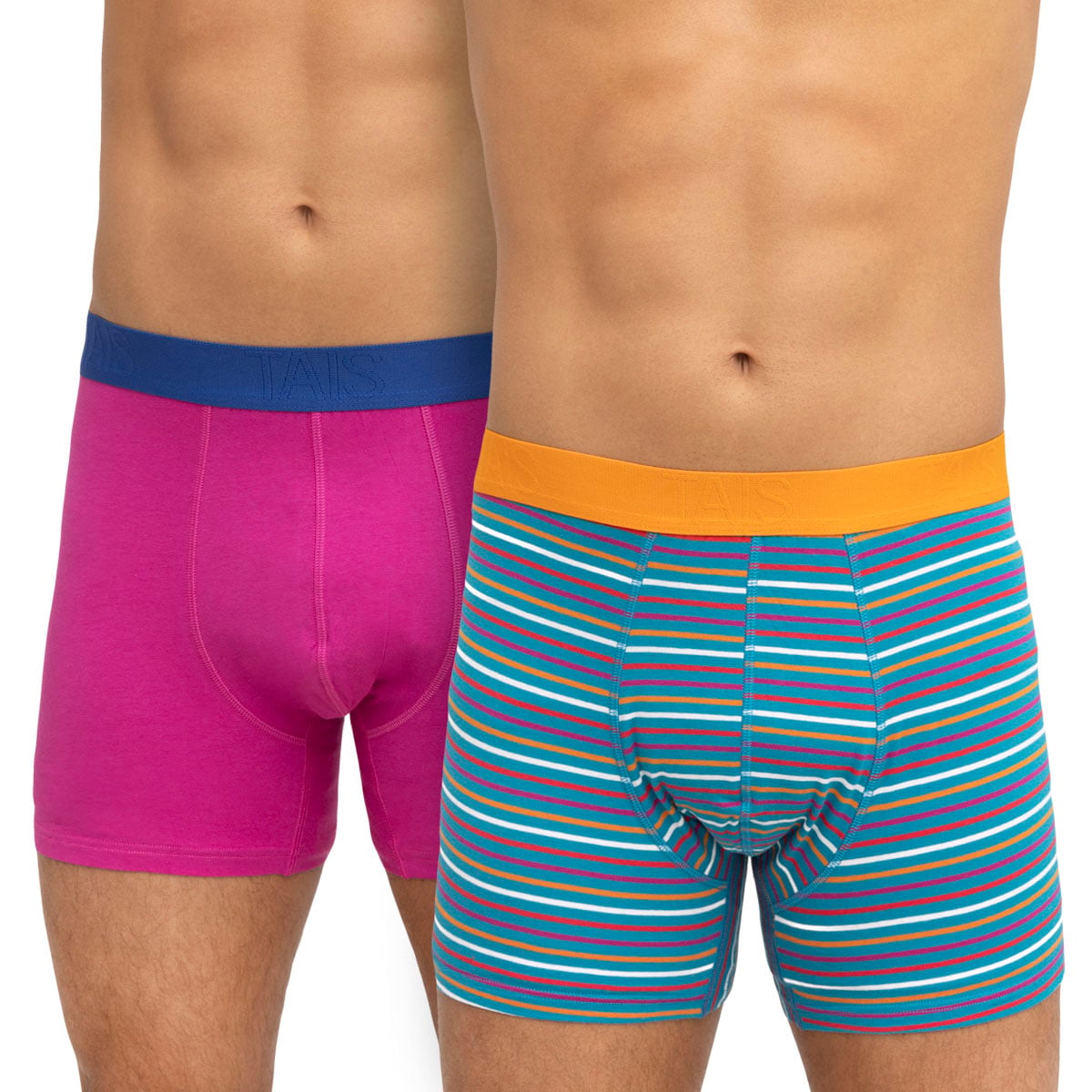BÓXER HOMBRE TAIS ELÁSTICO A LA VISTA FULL TEJIDO COTTON SPANDEX - 1
