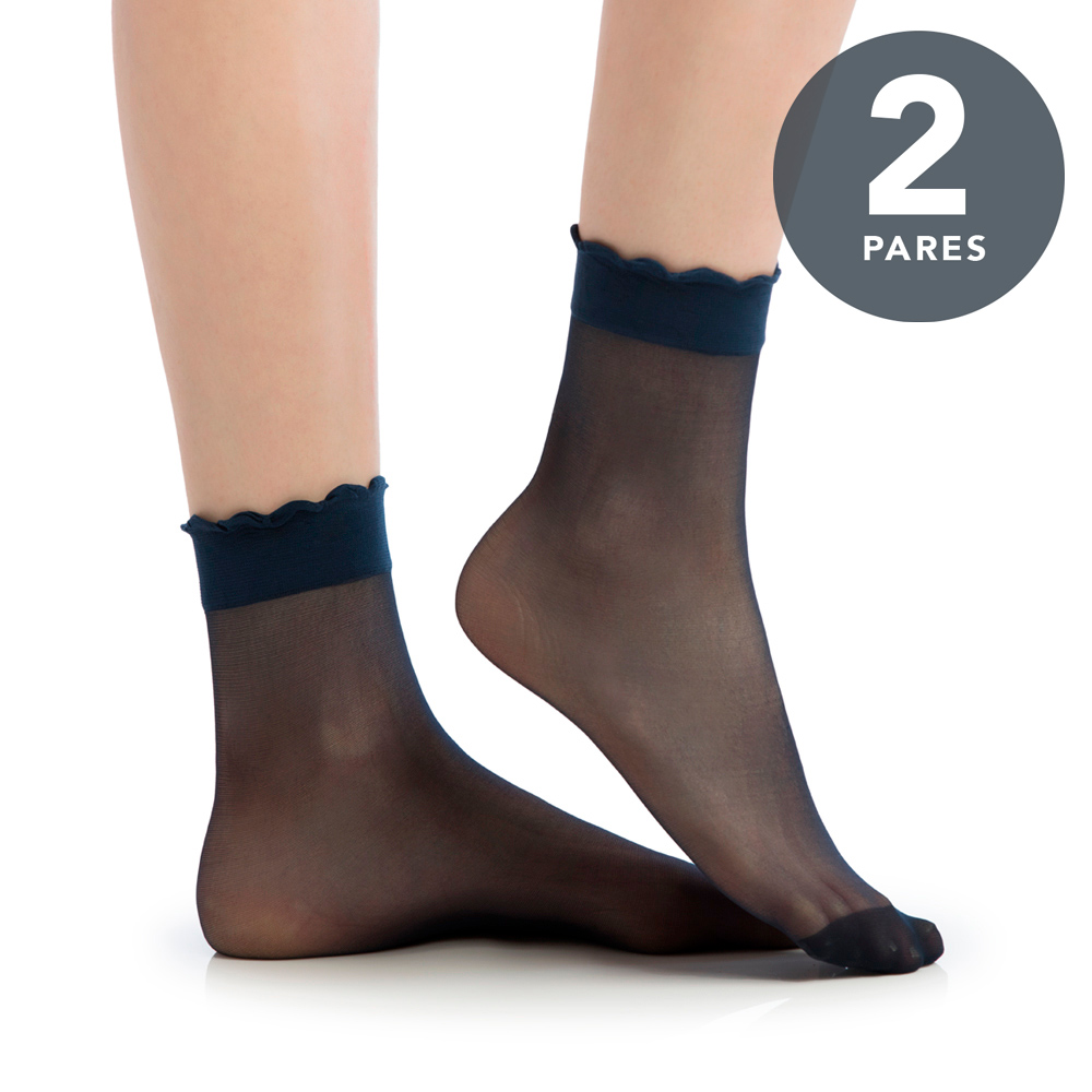 BIPACK MEDIAS MUJER MONARCH SOQUET - 1