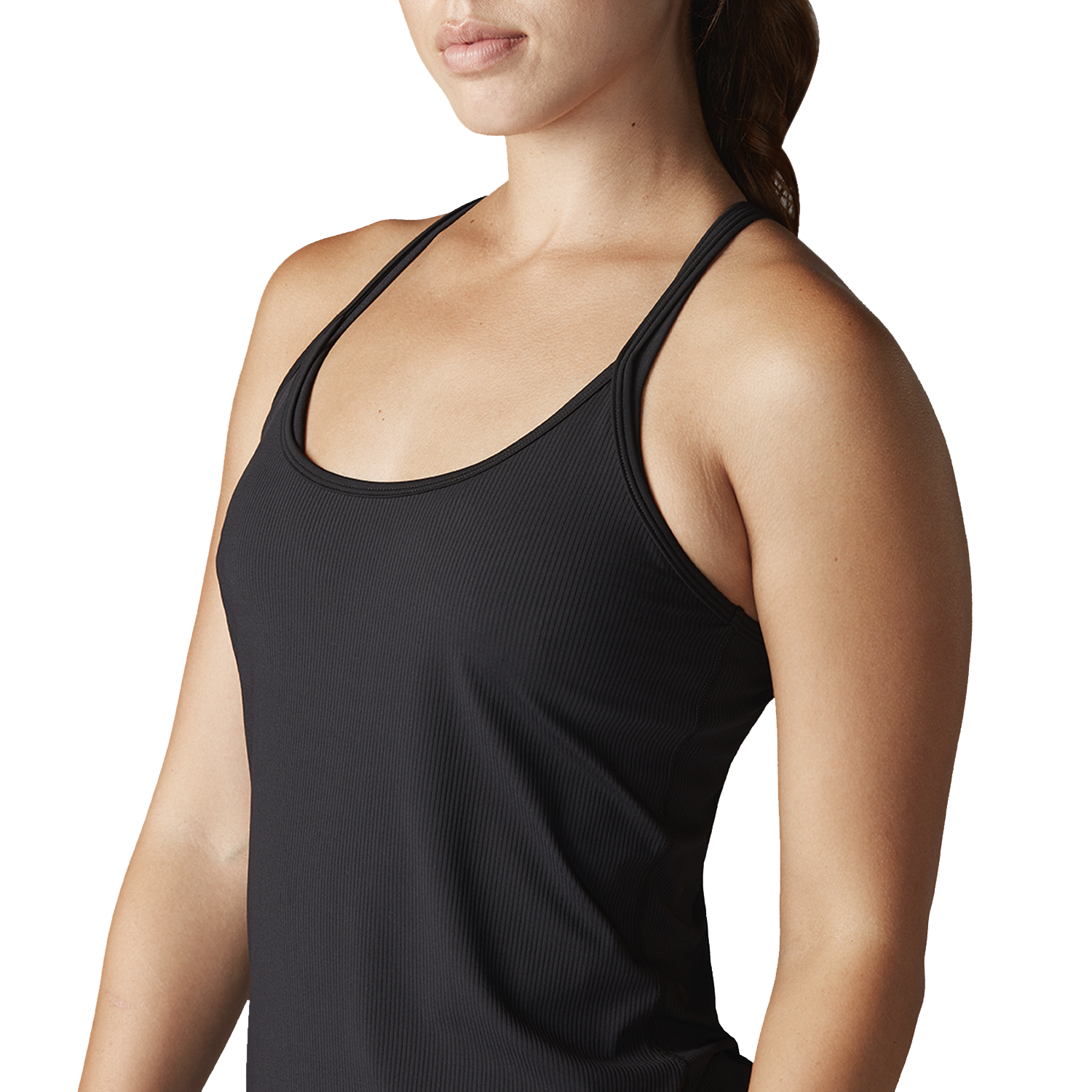 POLERA YOGA MUJER TAVI RIBBED TANK - 3