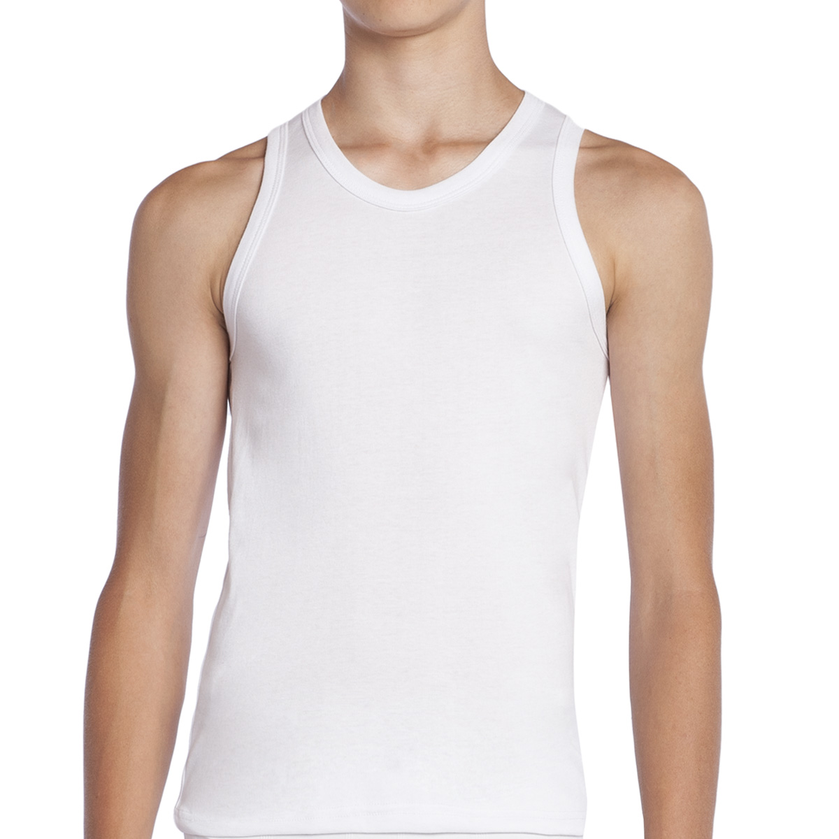 CAMISETA ALGODÓN MUSCULOSA HOMBRE - 1
