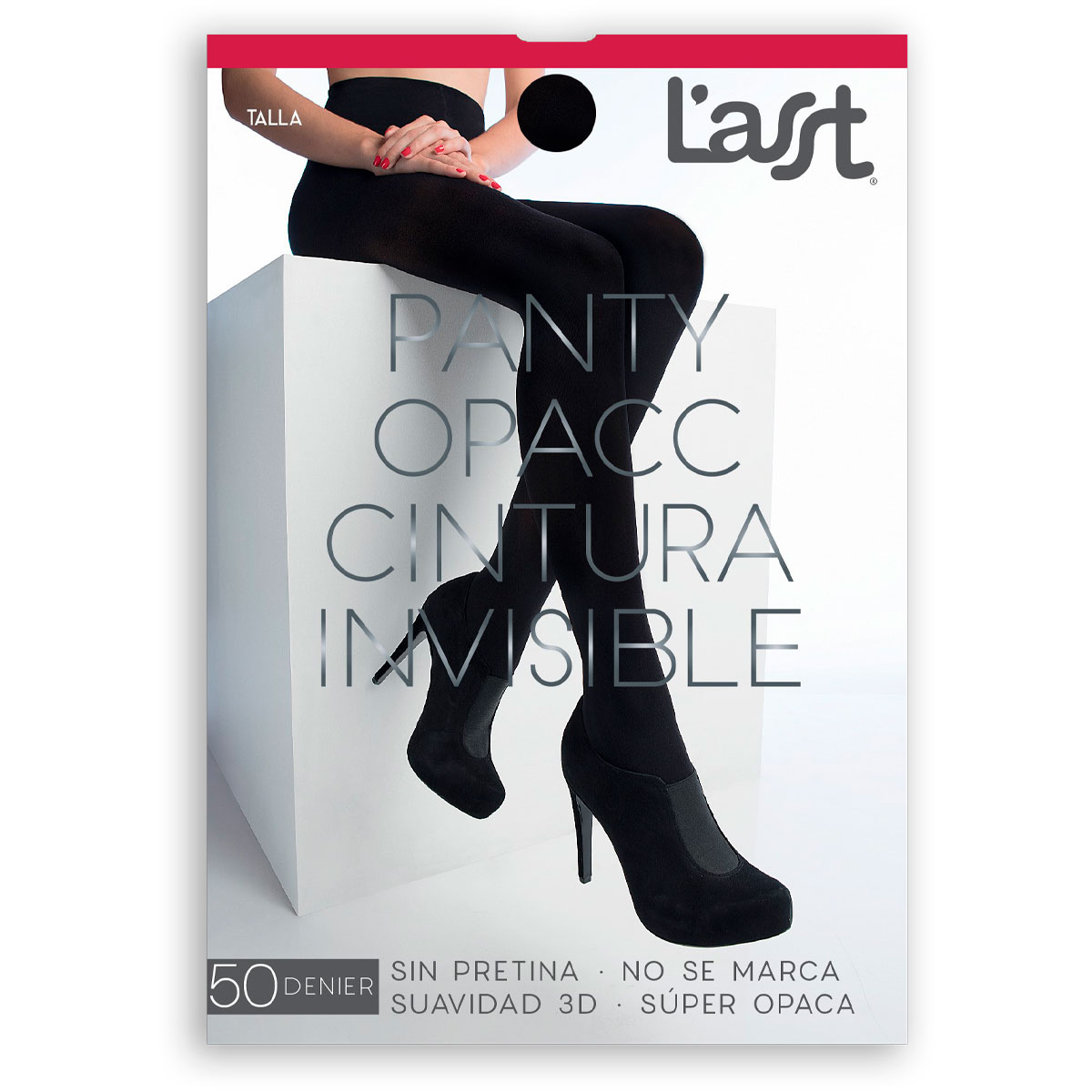 PANTY MUJER LASST OPACC CINTURA INVISIBLE - 3