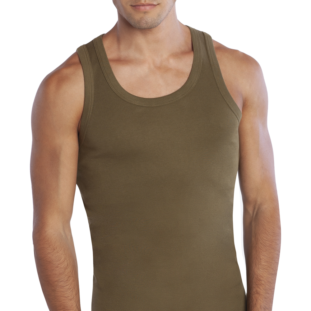 CAMISETA MUSCULOSA HOMBRE ALGODÓN - 1