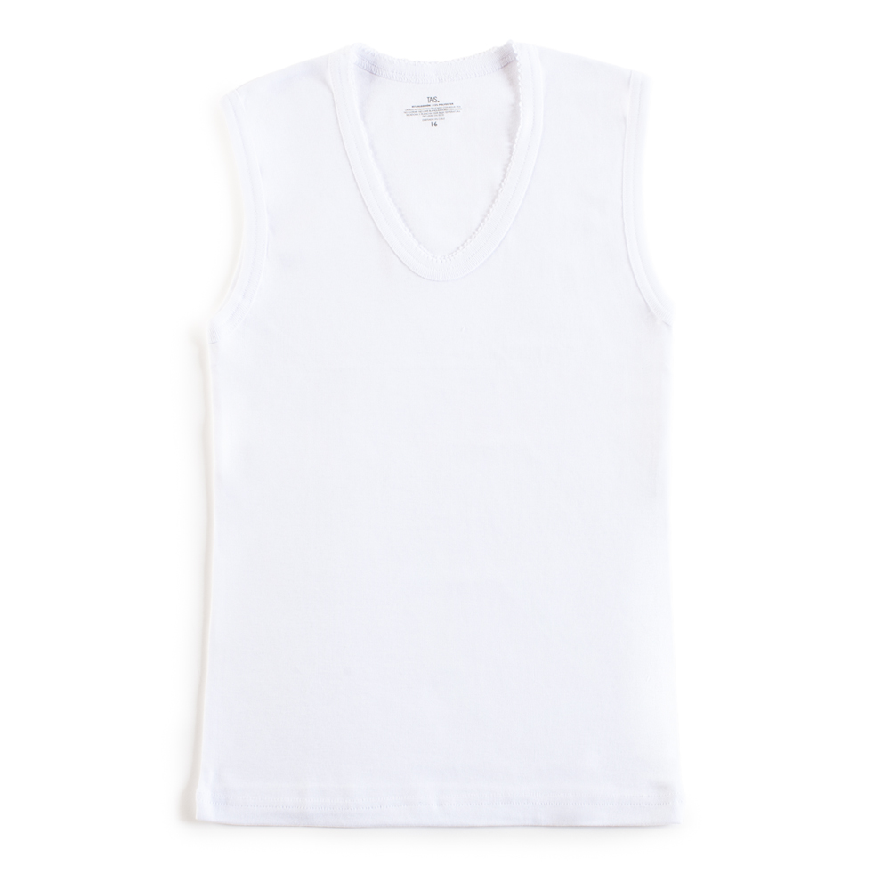 CAMISETA ALGODÓN MUJER TAIS SIN MANGA ADU - 1