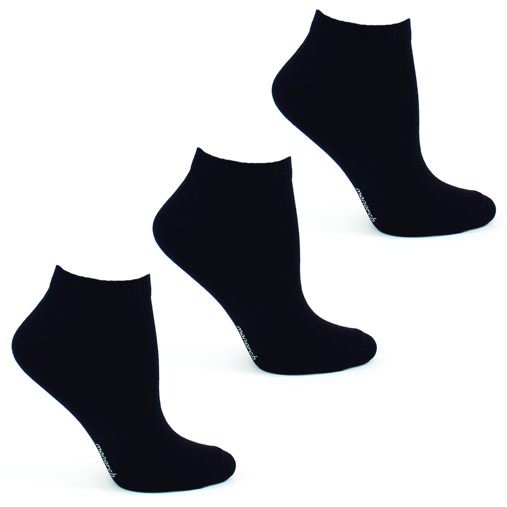 3 PARES CALCETINES BAMBOO 0/4 PALETA MUJER - 1