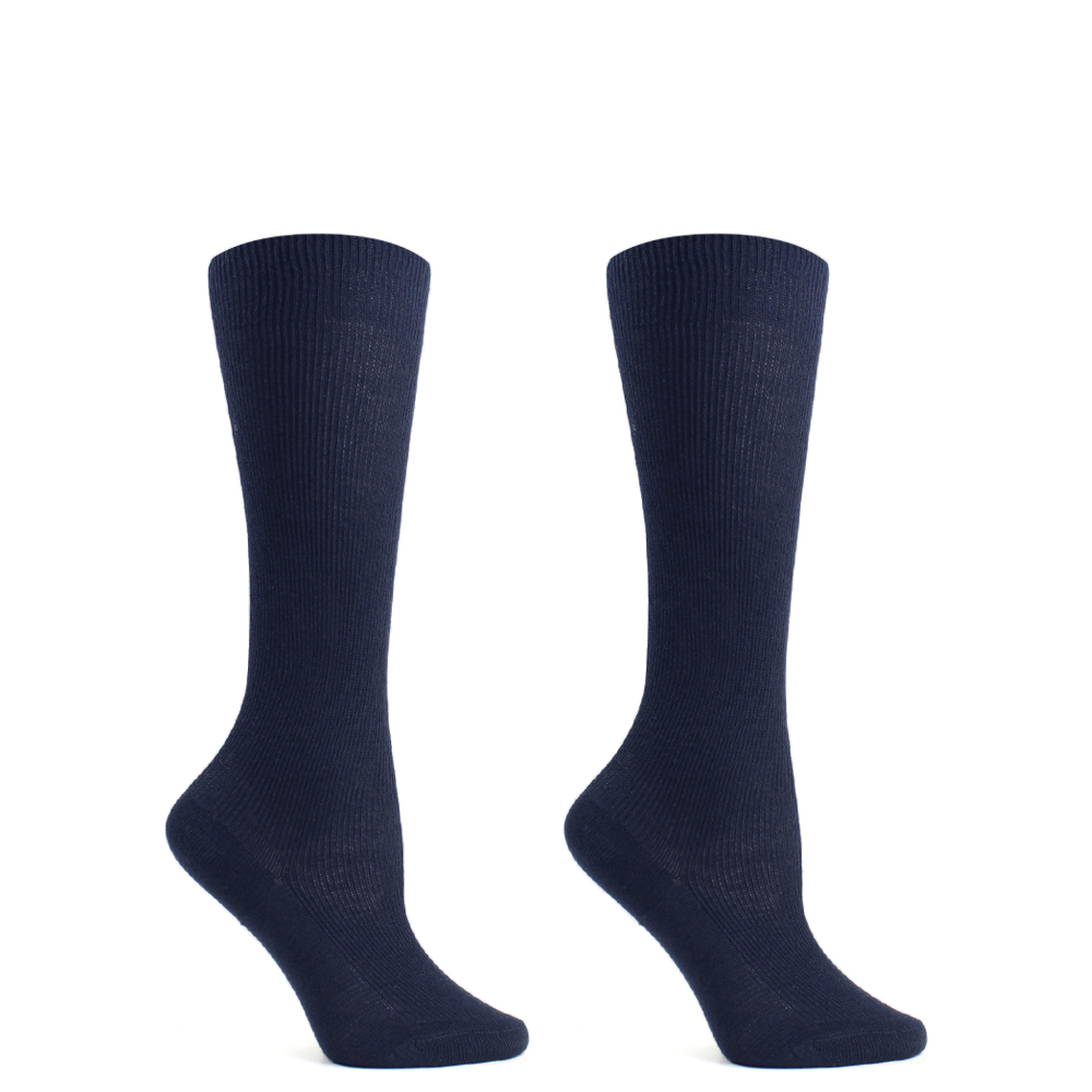 BIPACK CALCETA BAMBOO ESCOLAR AZUL - 1